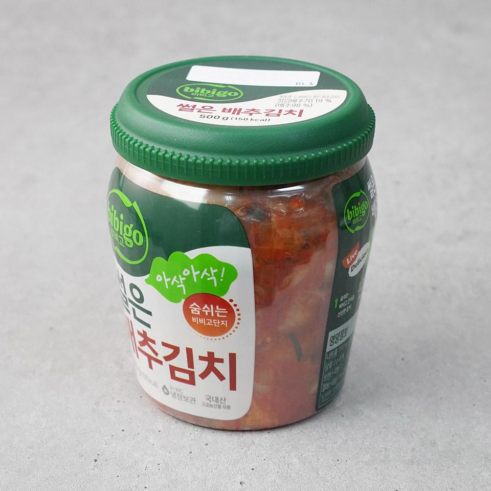메가마트 CJ 비비고 썰은 배추김치(용기) 500g - 상세 이미지 2