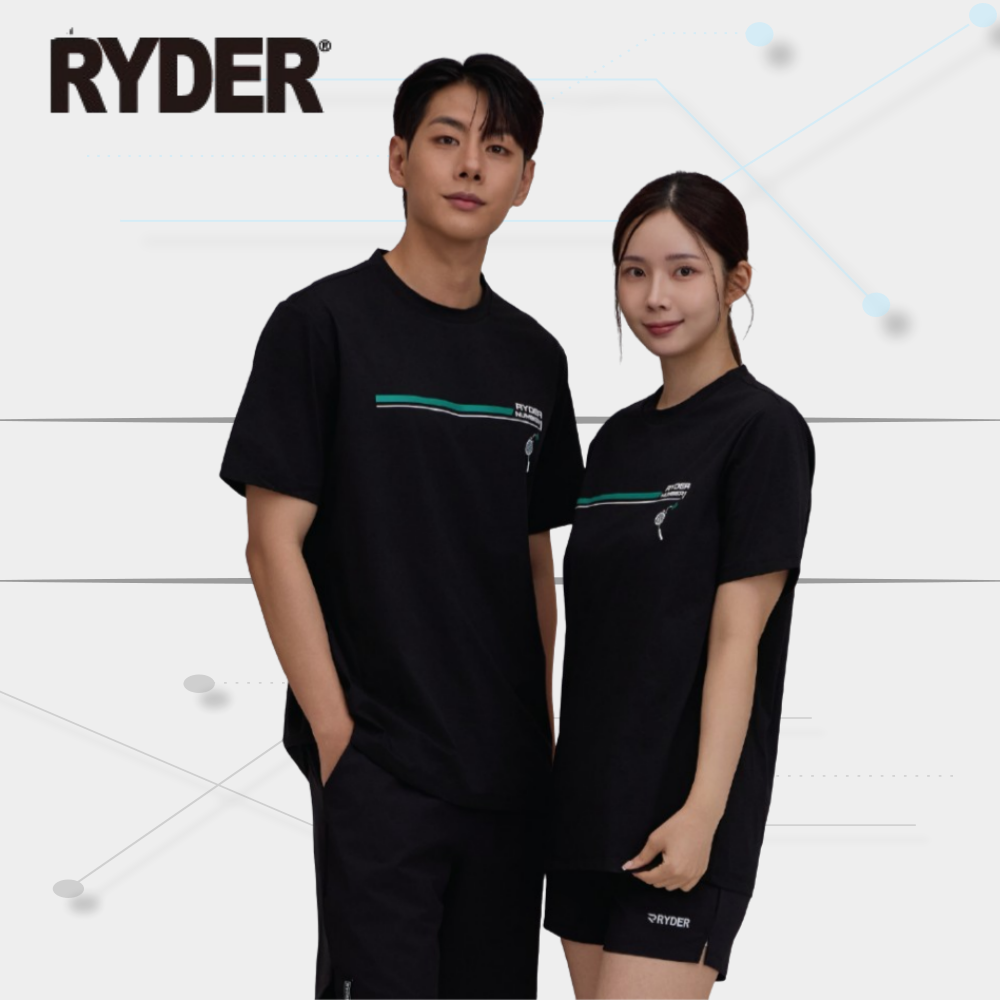 라이더 배드민턴 티셔츠 의류 경기복 2026RBC-1 기획코튼티 - 상품 이미지