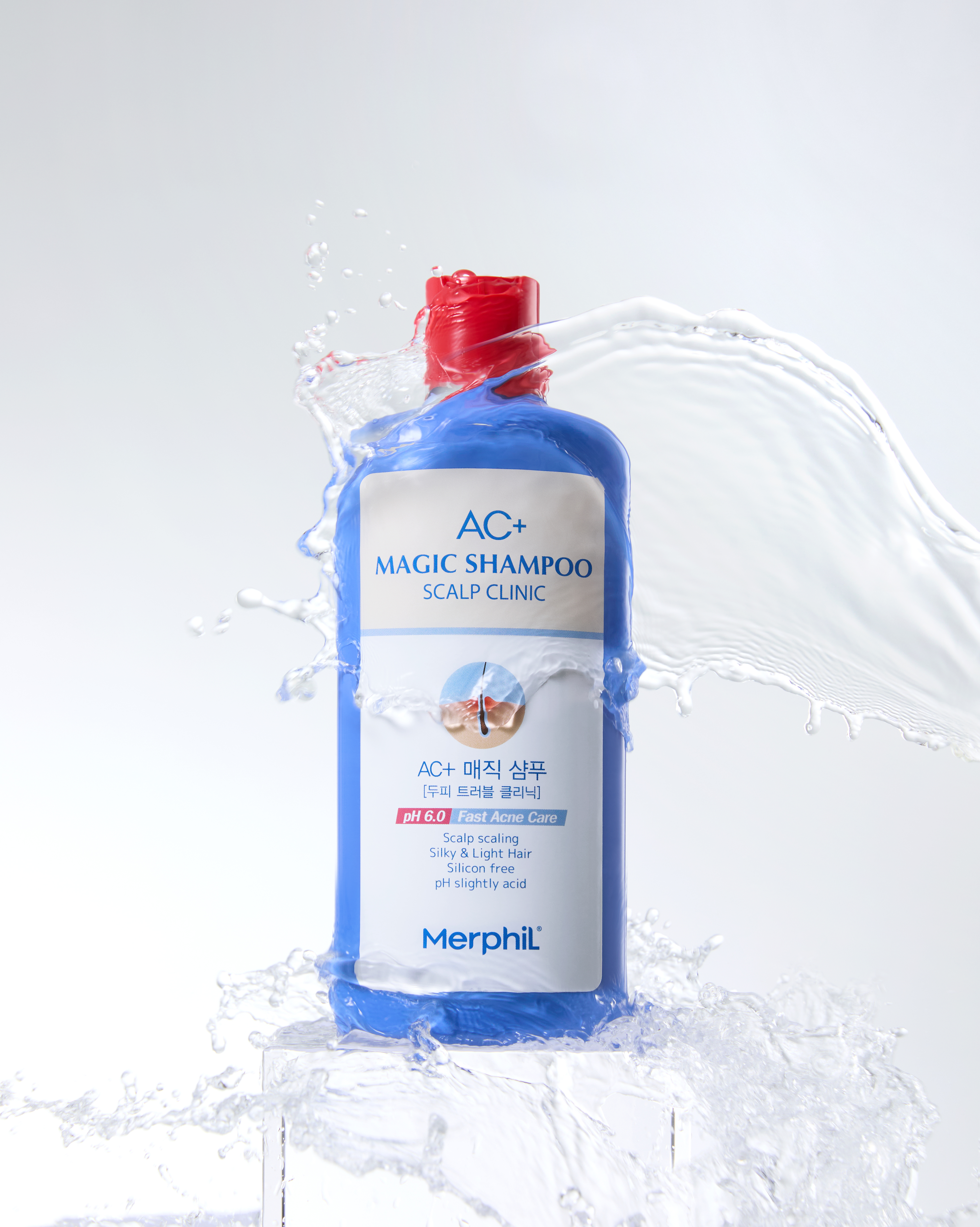메르필 지루성 두피 샴푸 여드름 각질 비듬 사춘기 청소년 가려움 310ml, 1개 이미지 3