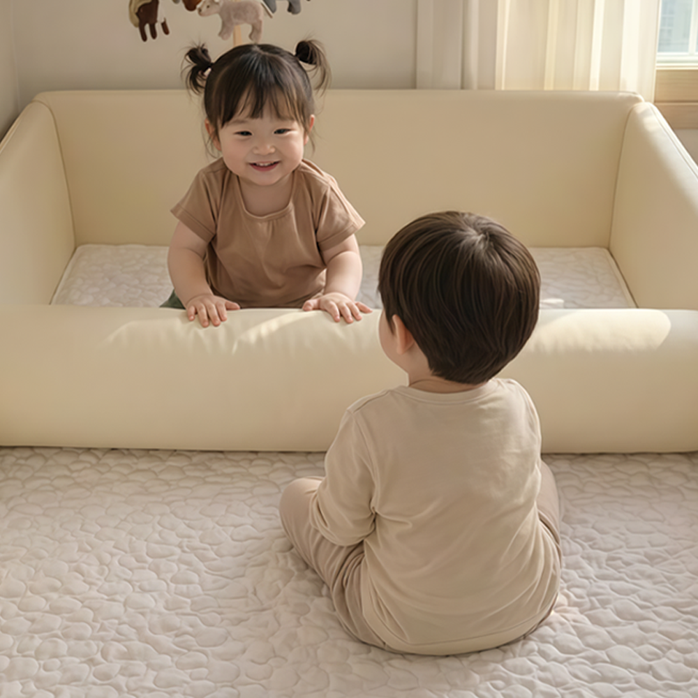 캥거루루 휴대용 아기침대 범퍼가드 에어튜브형 M