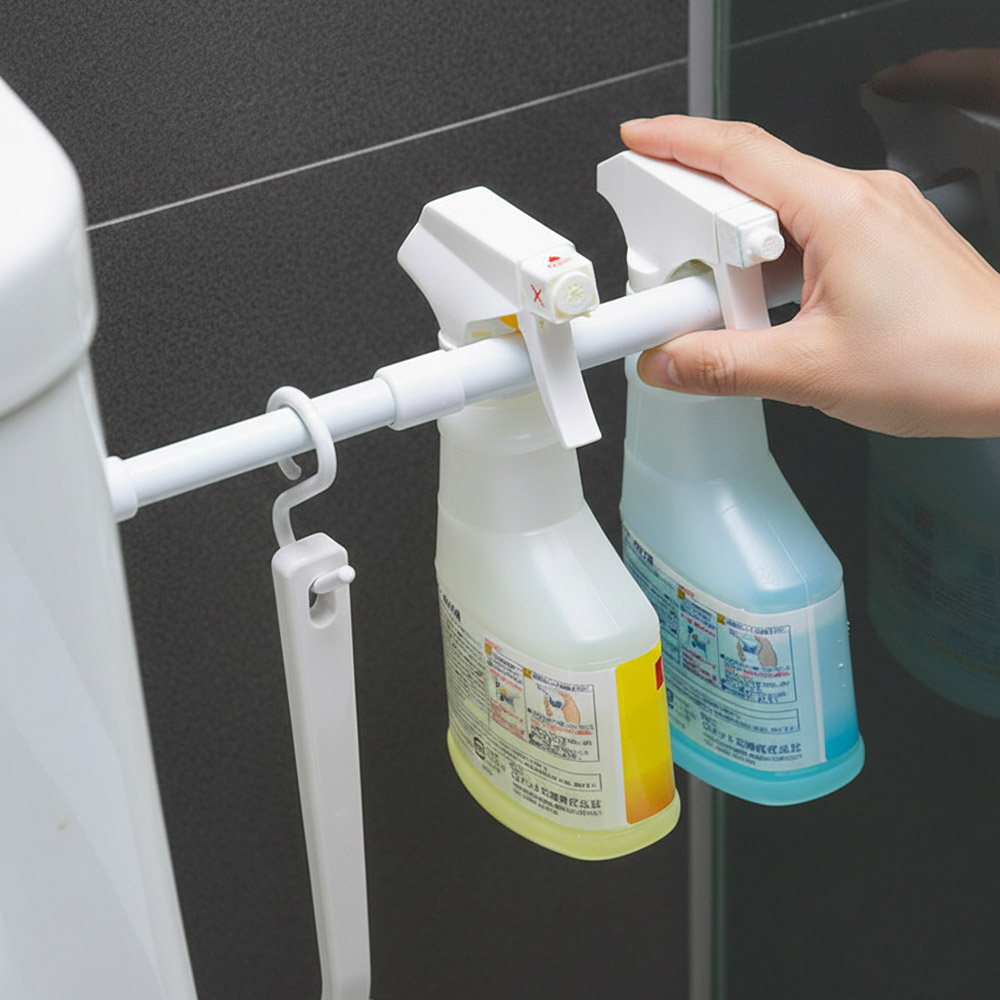 무타공옷걸이봉 길이조절 미니압축봉행거봉 스프링틈새압축봉 초미니미니봉 틈새봉 고정봉2540