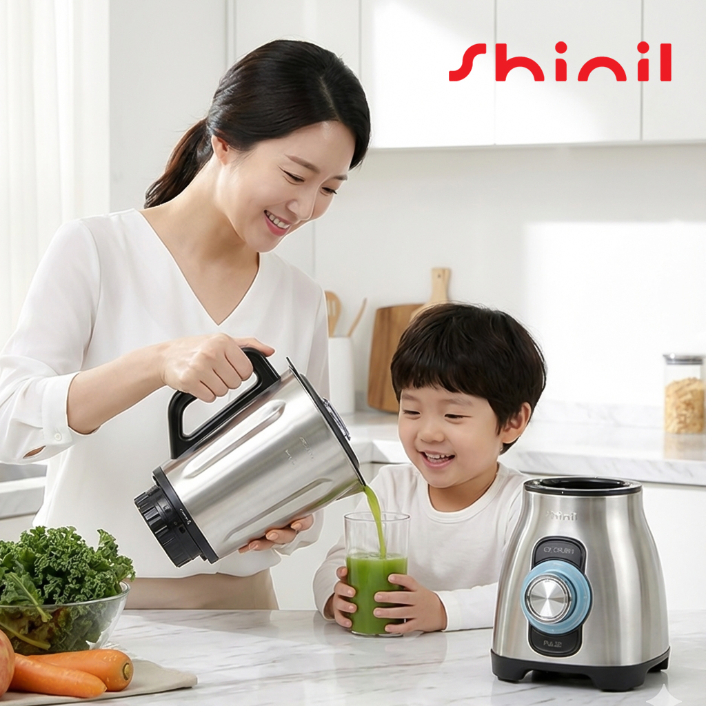 신일 대용량 티타늄 고속 믹서기 자동세척 블렌더 1.75L