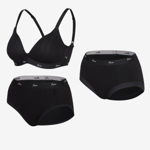 [실속세트] 푸마 여성 릴렉스 브라 팬티 2set+세컨팬티 4set 증정 착용 후기 | 사이즈/핏 총정리 - 상품 이미지 2