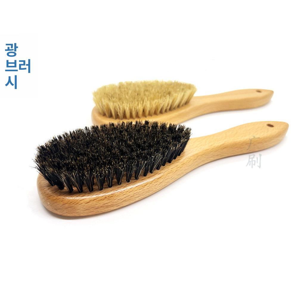 의류 브러시 백마모 지푸라기 제거 울코트 전용 먼지 t120 너도밤나무 짧은 손잡이 화이트 - 상세 이미지 3