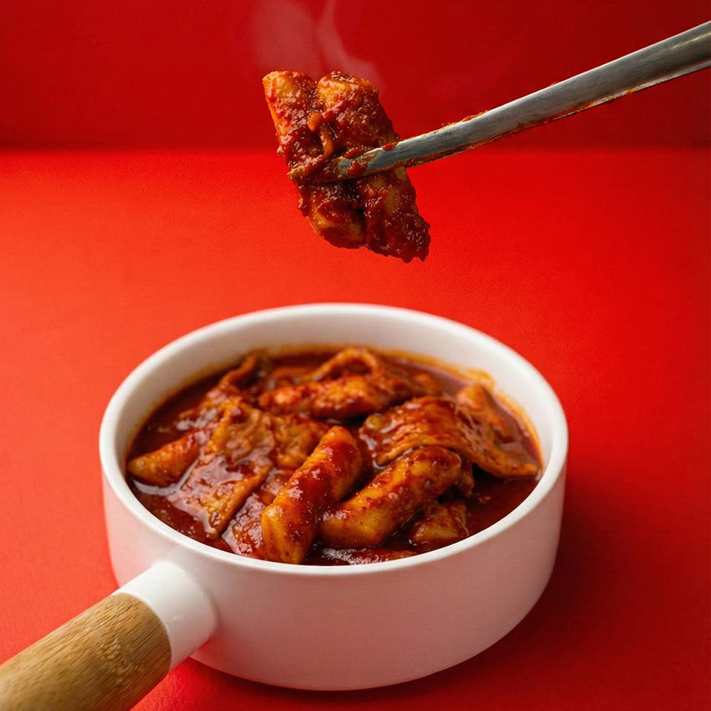 엽불떡볶이 조리 이미지