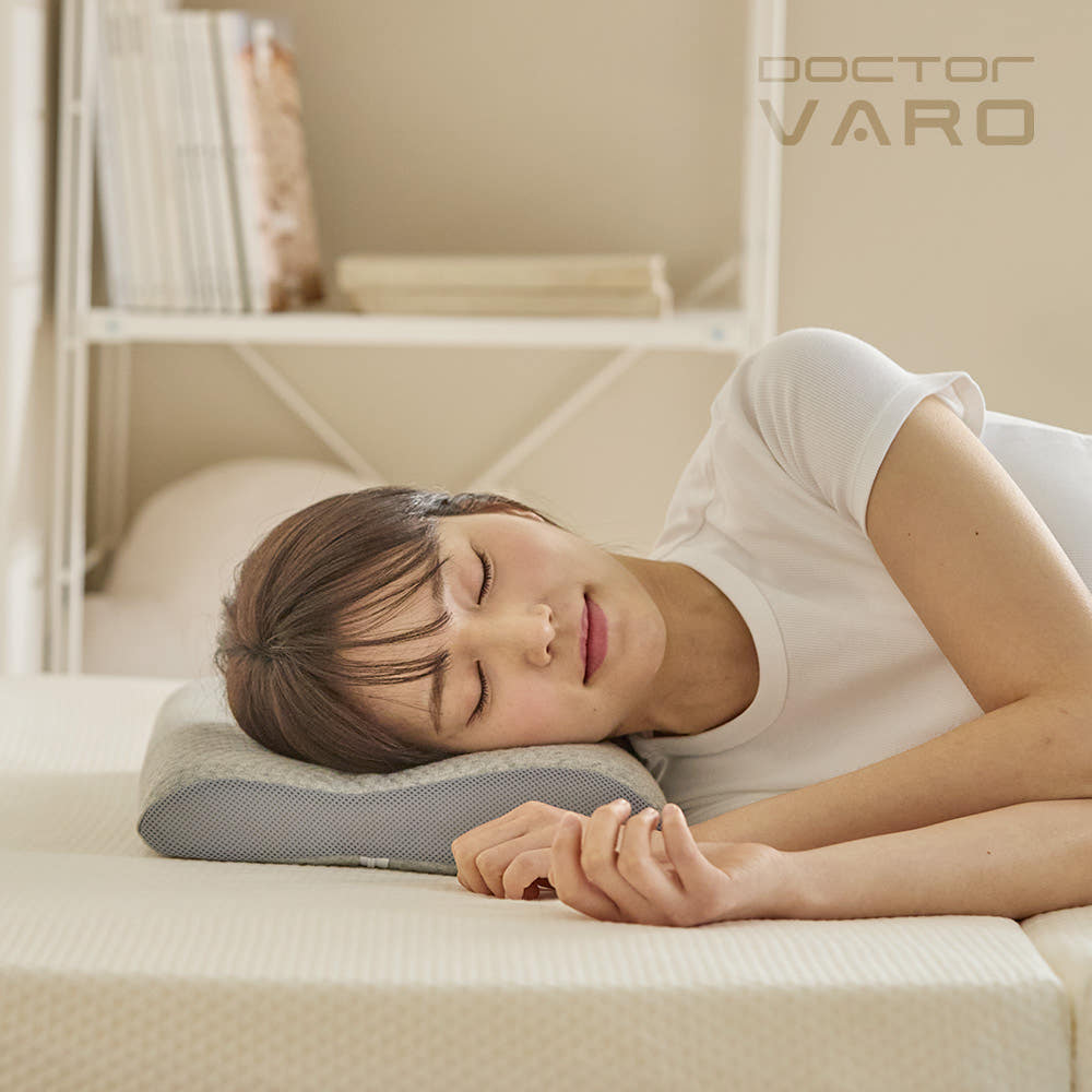 닥터바로 청소년 낮은 경추베개 메모리폼 일자목 거북목 바른자세 숙면 베개 - 상세 이미지 2