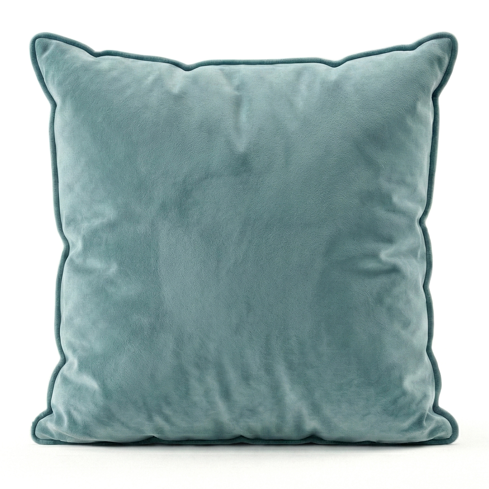 에스콰이어 무지 벨벳 쇼파쿠션 쿠션커버 스타일K 301로얄제이드, 50x50cm - 상세 이미지 2