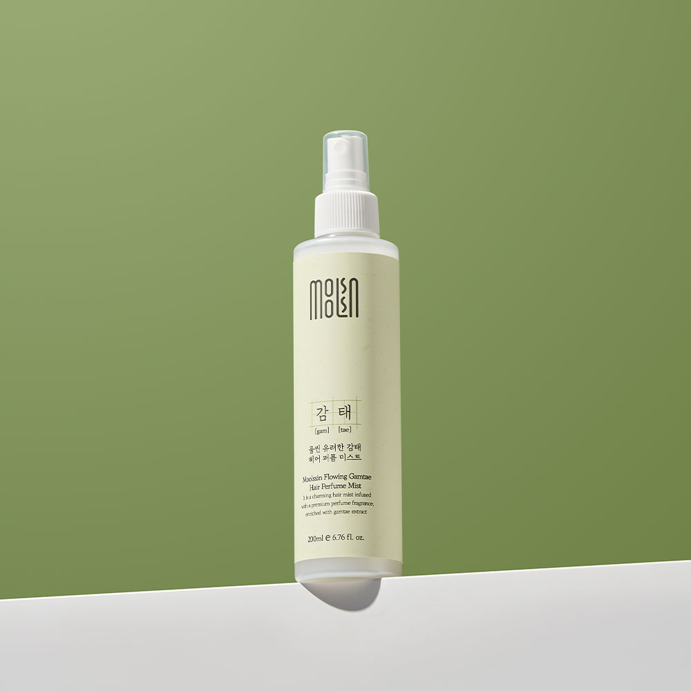 물씬 유려한 감태 헤어 퍼퓸 미스트 손상모 단백질 열보호 투페이스 트윌리 200ml - 상품 이미지