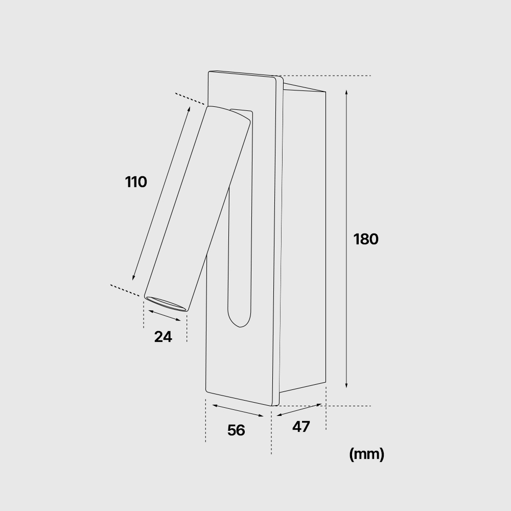 LED 벽등 벽조명 COB 나비아 3W 카페 침실 거실 인테리어 포인트 조명 - 상세 이미지 5