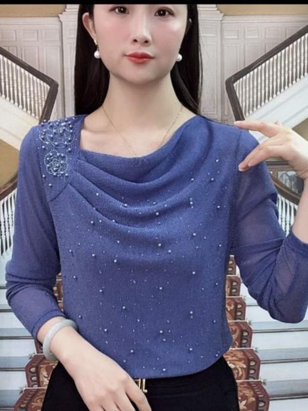 티셔츠 시스루 슬림티 줌바복 밸리복 장구 의상 단체복 로터스루트핑크 xl 85-110 - 상세 이미지 2