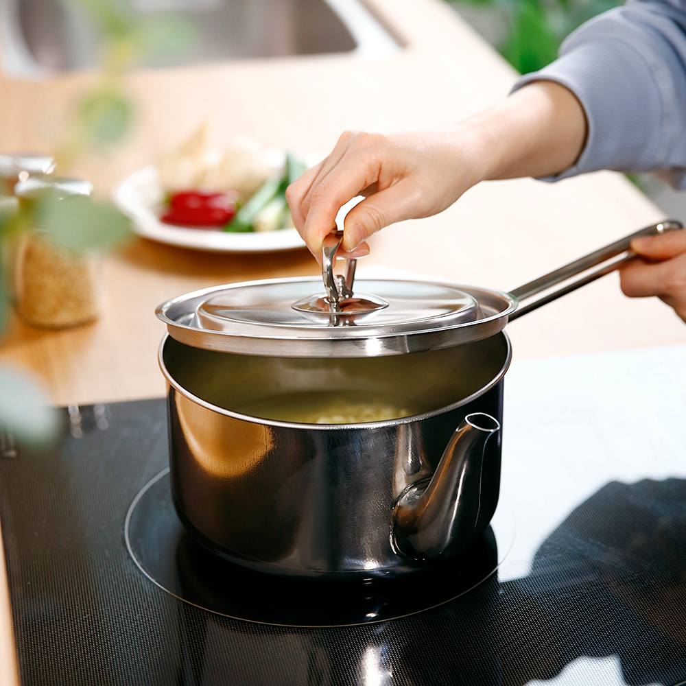 IH인덕션 주전자 냄비 2.8L 라면 짜파게티 비빔면 오뎅 어묵 육수 304스텐 팟 - 상세 이미지 4