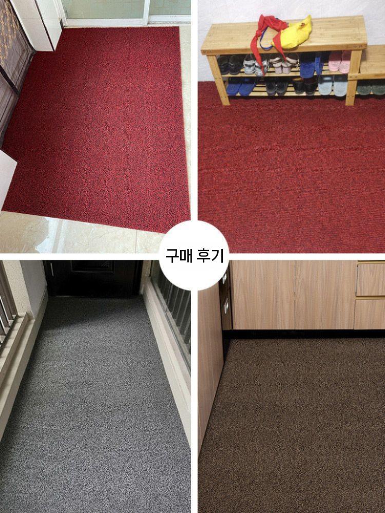 사무실 현관코일매트 미끄럼방지 호텔 매장 발매트 출입구 카페트 신발장 - 상세 이미지 5
