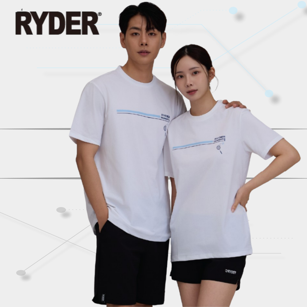 라이더 배드민턴 티셔츠 의류 경기복 2026RBC-2 기획코튼티 - 상품 이미지