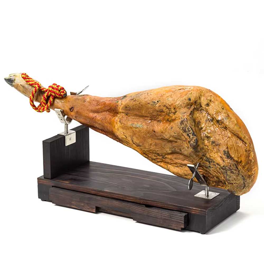 하몽 거치대 걸이 고기 햄 프레임 스페인 식당 원목 - 상세 이미지 4
