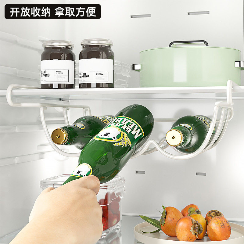 다용도 냉장고 수납 거치대 맥주 와인 병 보관함 와인랙 옷장 싱크대 책상 - 상세 이미지 5