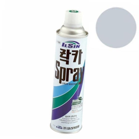 일신 페인트 일신 락카 스프레이 은색 420ml