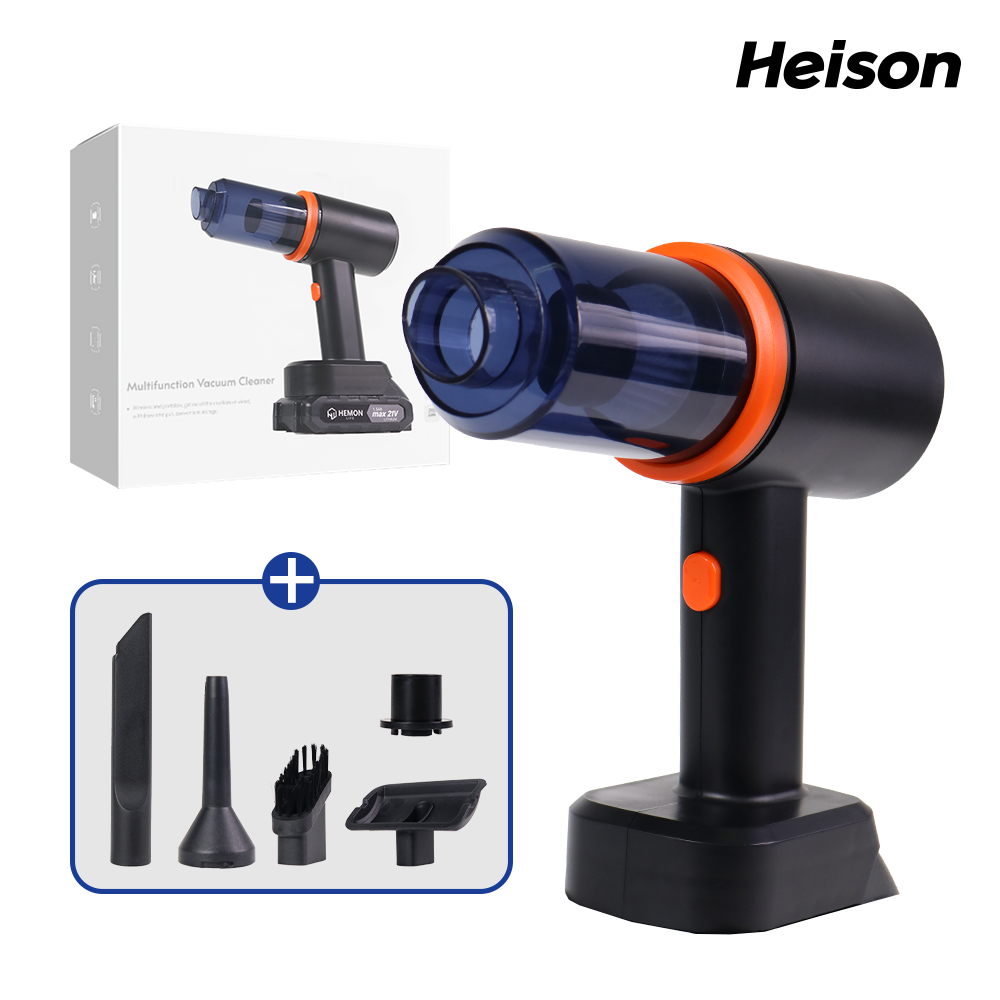 헤이슨 클린벡 차량용 무선 핸디 소형 청소기 휴대용 자동차 미니 청소기 에어건 제품 이미지