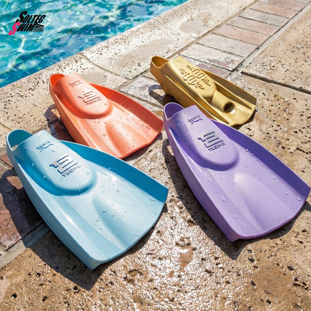 솔텍 하이드로 테크2 숏핀 오리발 정식수입품 제품 이미지