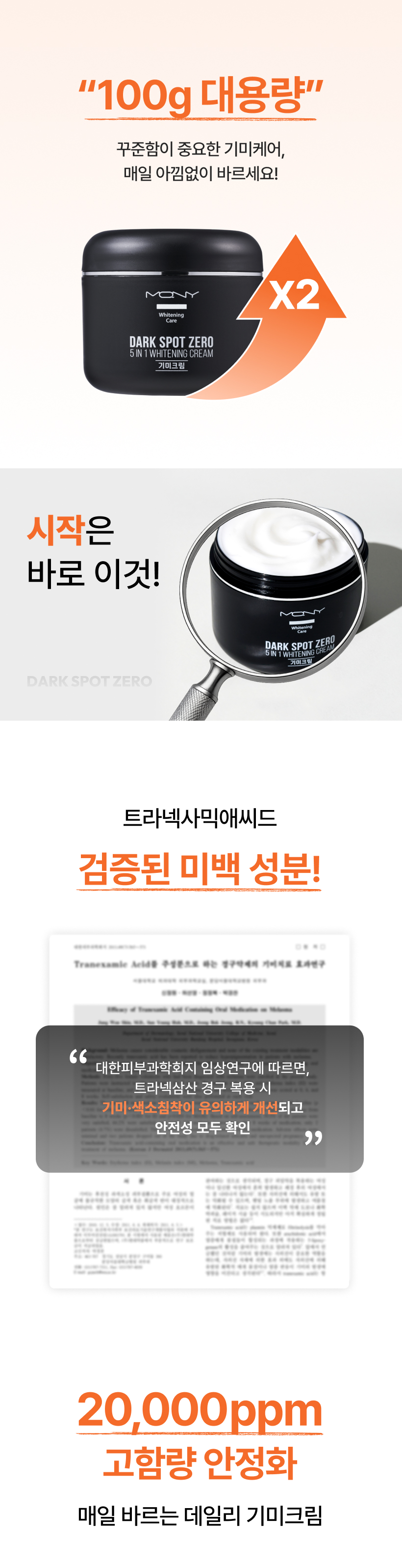 MQNY Dark Spot Zero Whitening Cream - description 6