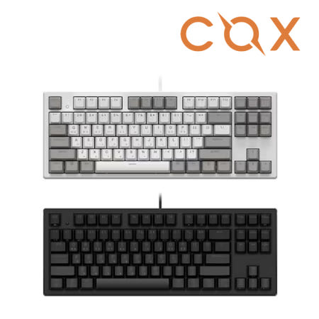 콕스 COX 엔데버 텐키리스 RGB PBT 완전방수 무접점 키보드 화이트 (45g)