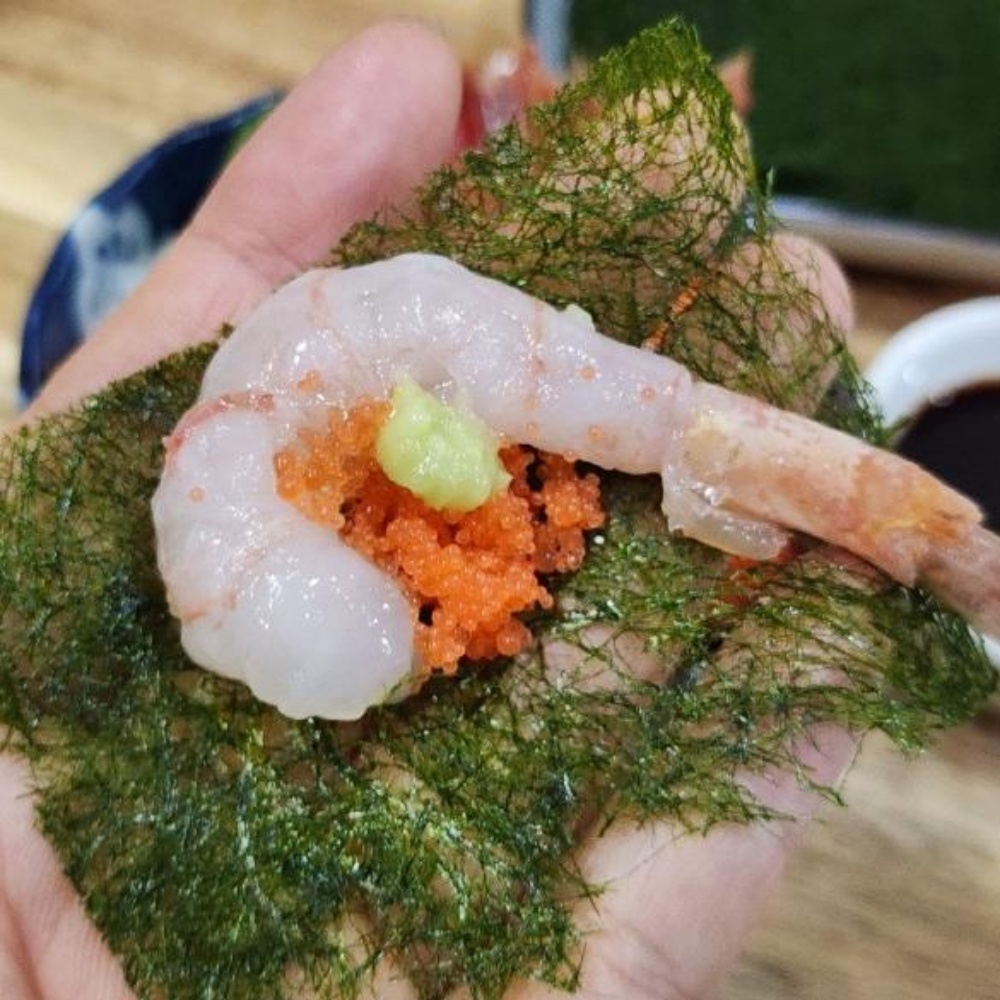 아마에비 단새우 아마애비 새우회 급냉 홍새우 단새우회 냉동 횟감 초밥 1kg, 1개 - 상품 이미지