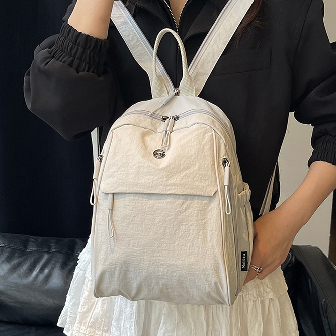 제이바바 여성 나일론 백팩 미니 경량 미니백팩 데일리 가방 이미지 8