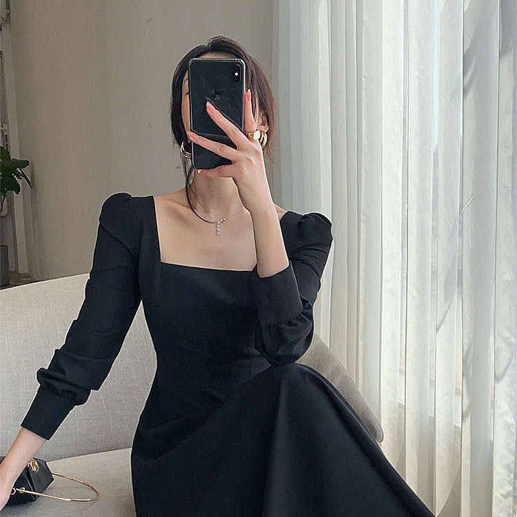 친구 결혼식 복장 원피스 11월하객룩 오피스룩 - 상세 이미지 4