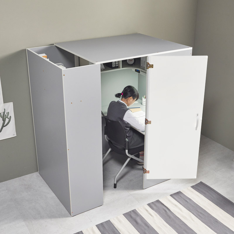 e스마트 무아르 프리미엄 1인 가정용 독서실책상 H1600