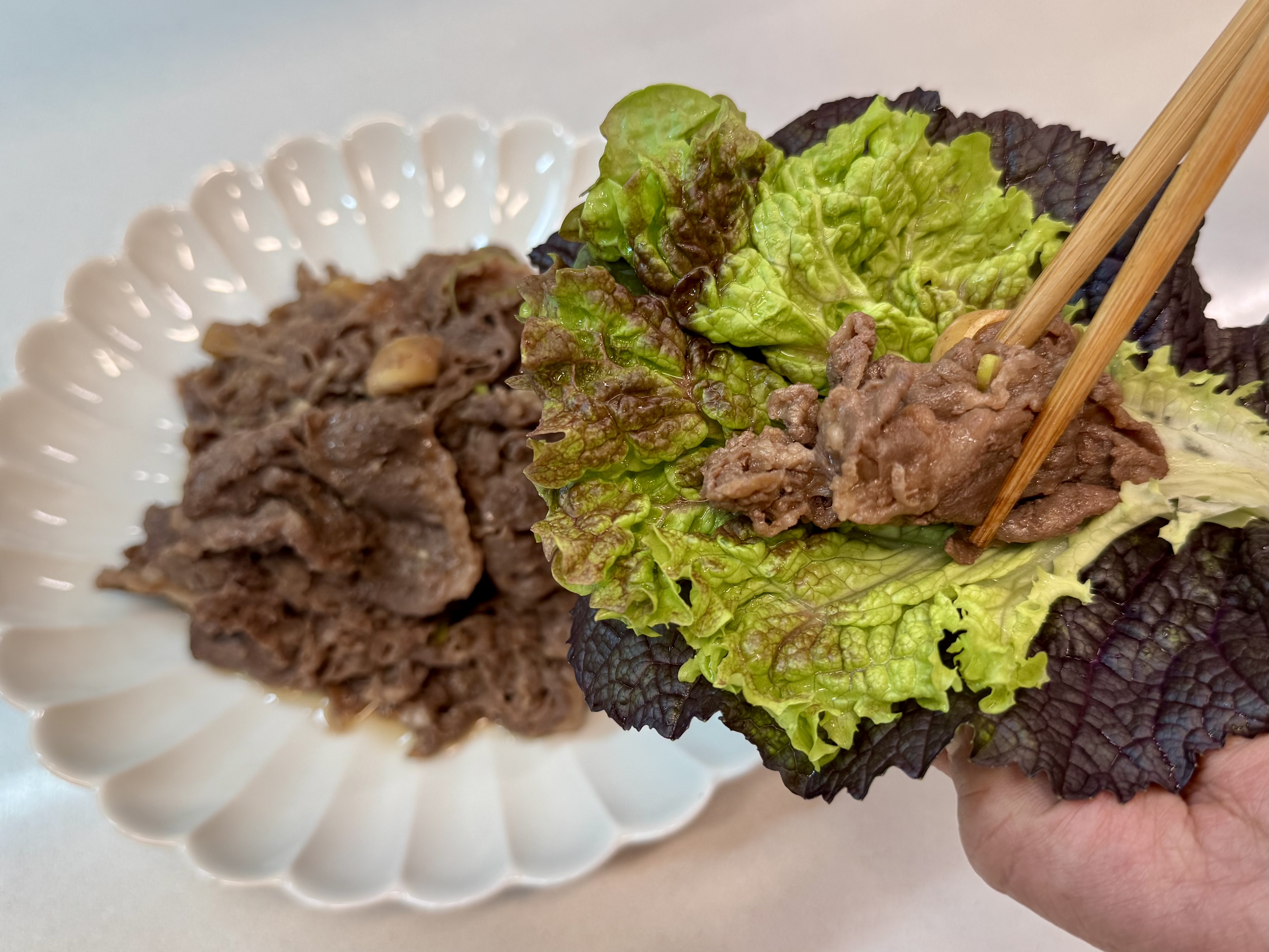 국내산 양념 소불고기 500g 수제 등심 소불고기 전골 캠핑음식 밀키트 이미지 6