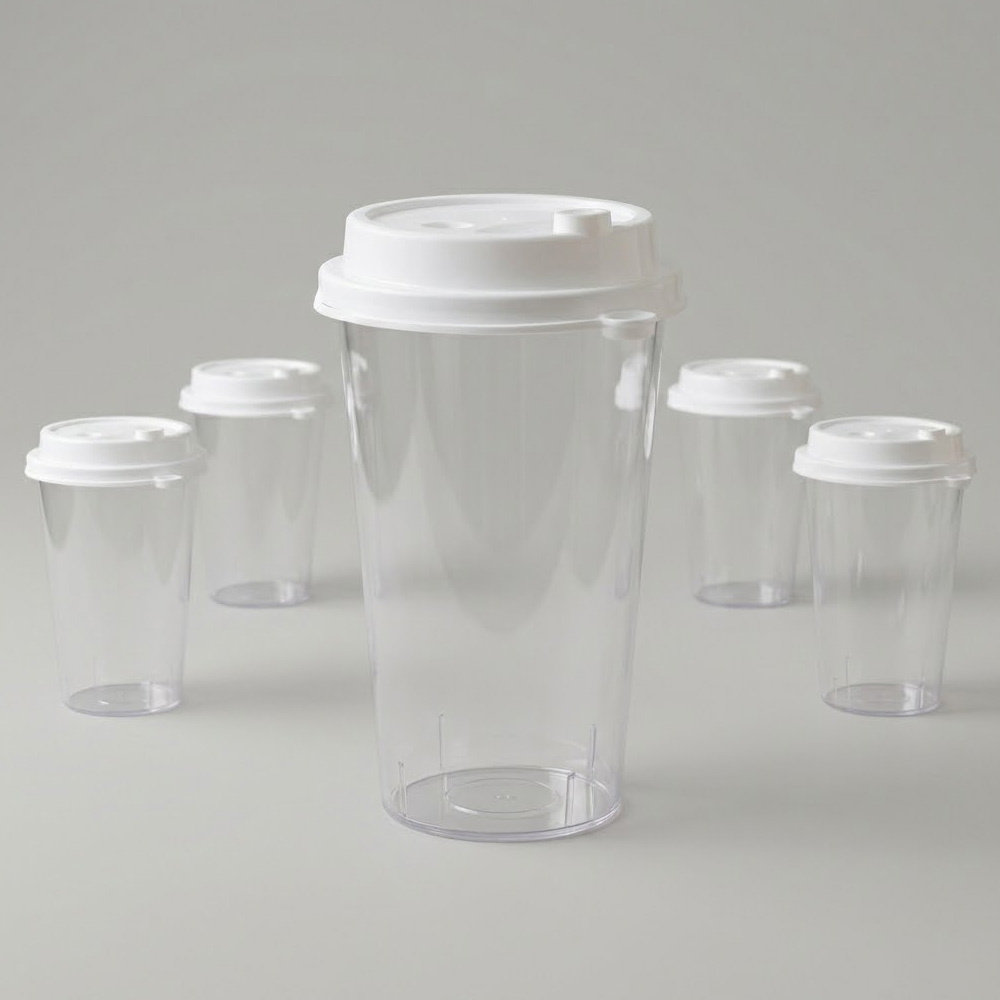 UH 안깨지는 리유저블 다회용컵 500ml 5P - 상세 이미지 2