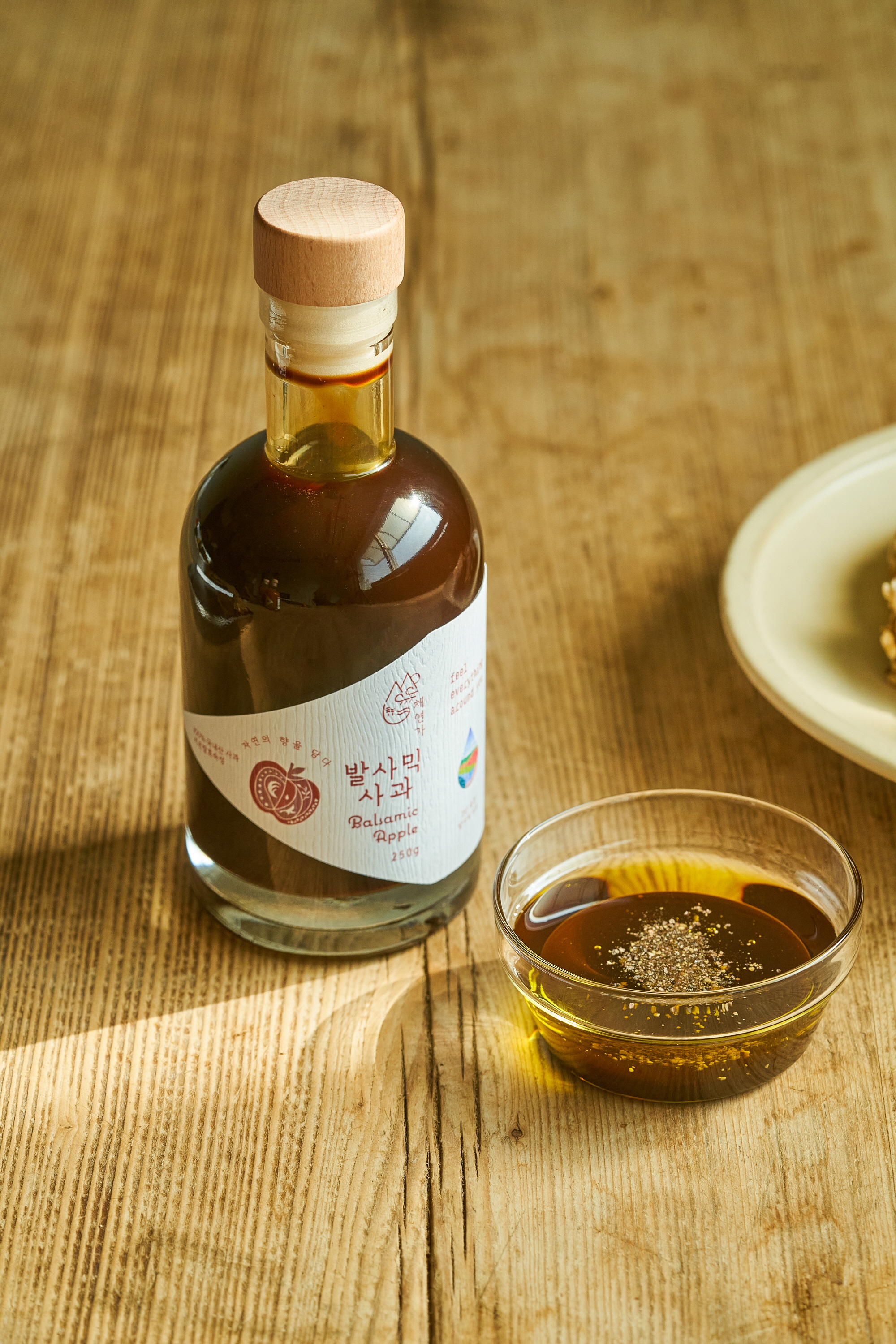 채연가 발사믹식초 사과발사믹 유자발사믹 375ml - 상세 이미지 2