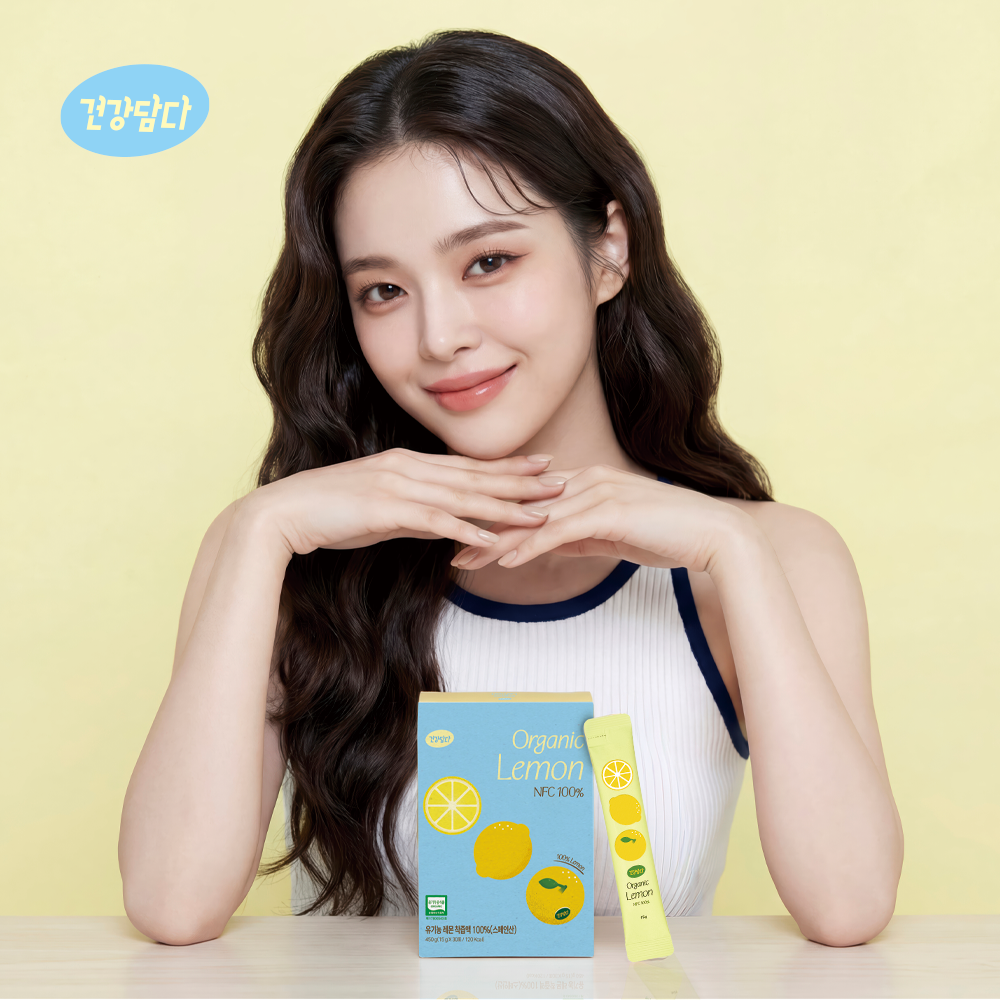 건강담다 유기농 레몬스틱 레몬원액 레몬즙 레몬수 30포 450ml, 1개 - 상세 이미지 2