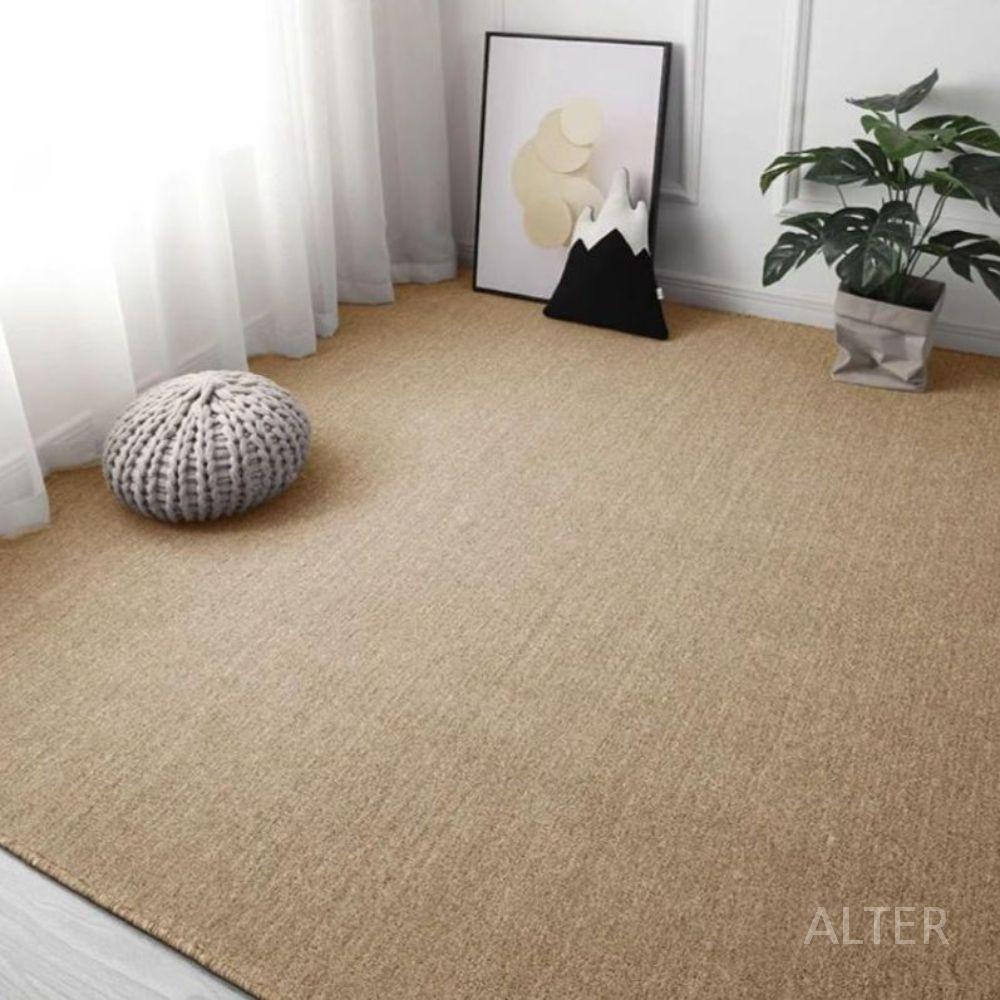 넓은 바닥매트 거실용 카펫 러그 카페트 거실 블루 200x250cm - 상품 이미지