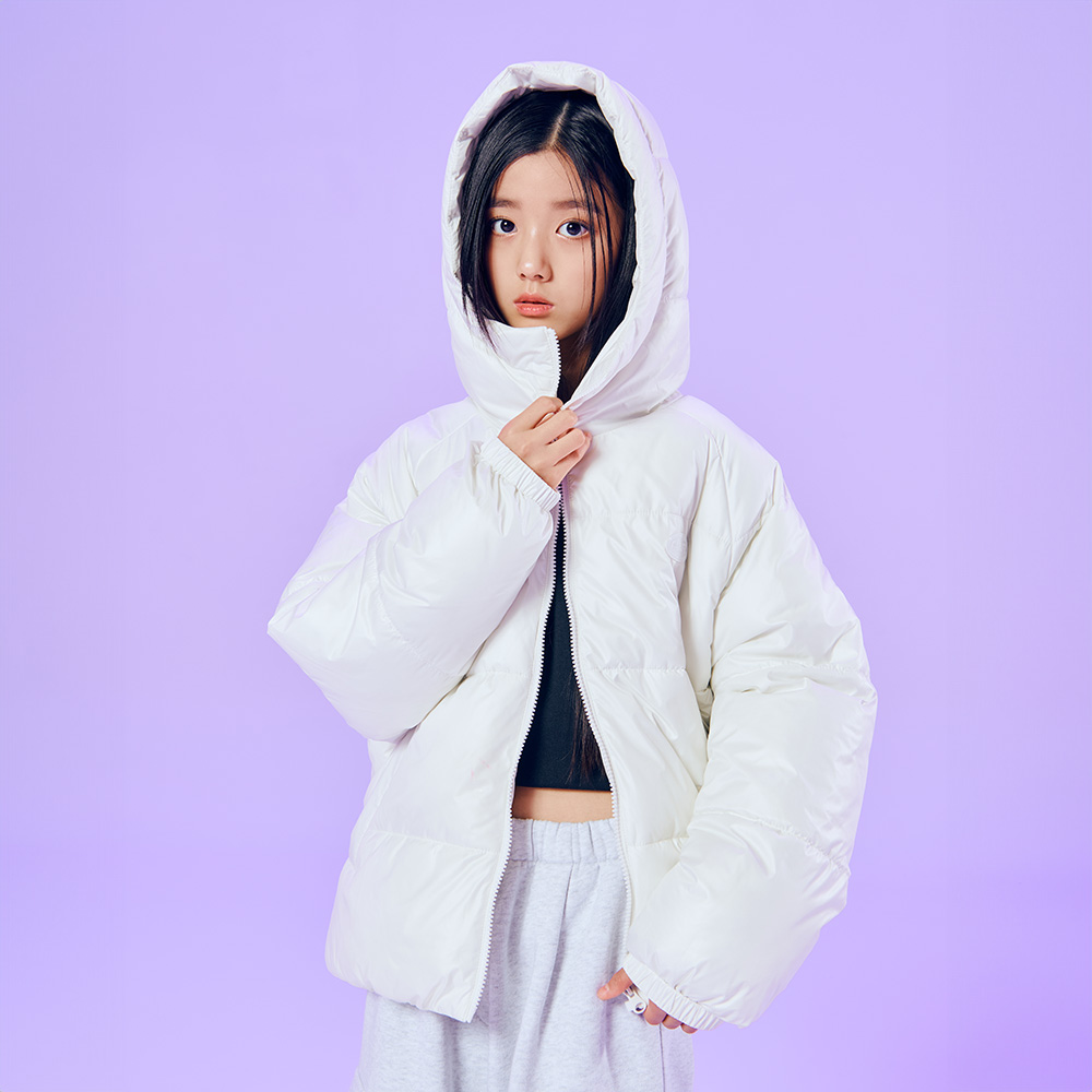 [온라인단독][더데이걸] 후드 숏패딩 TGJP24T1E - 상세 이미지 5