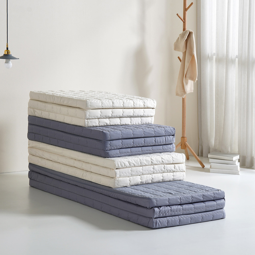 탄탄한 허리에 좋은 매트리스 접이식 침대 1인용 바닥 수면매트 5cm MS