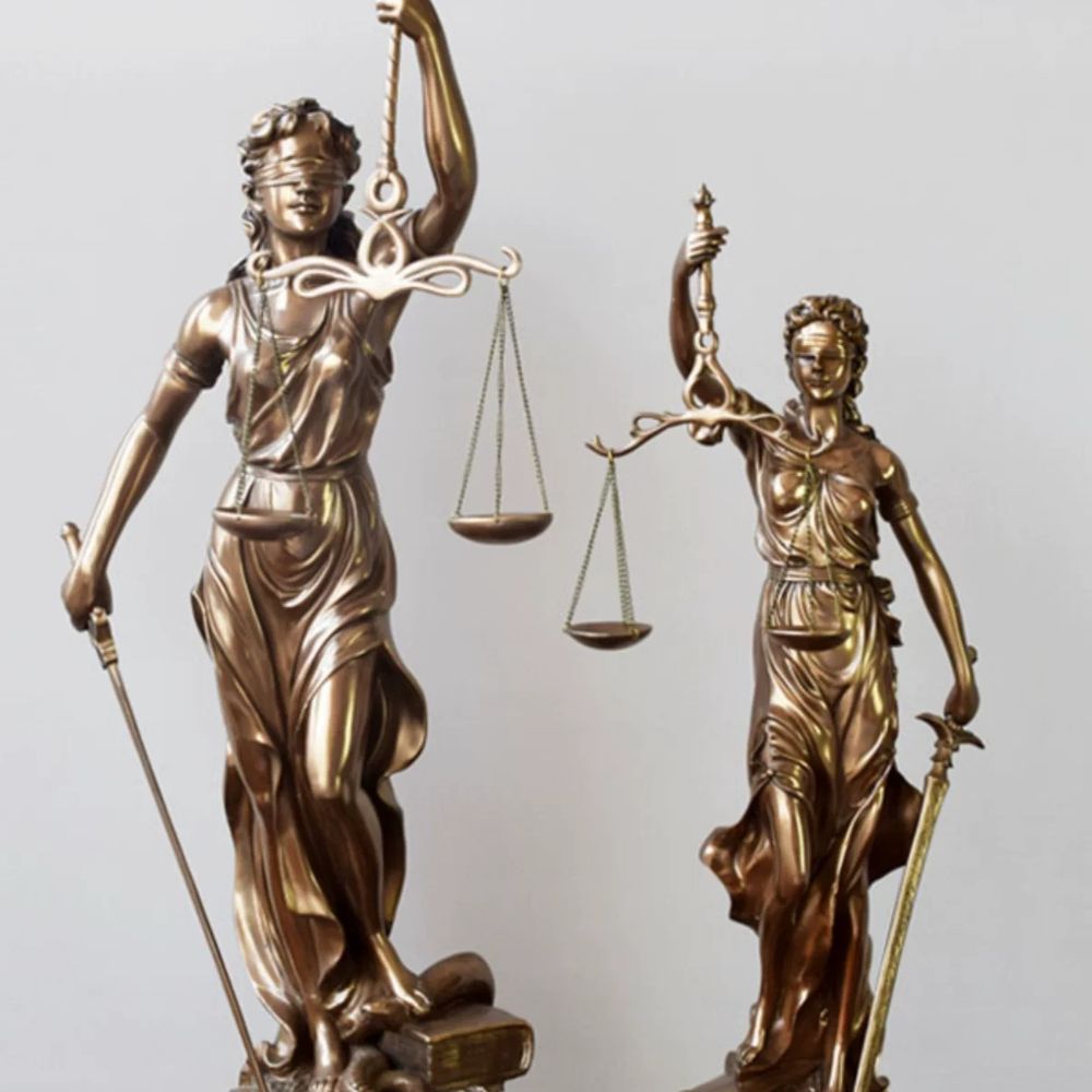 법원 정의의여신상 조각상 변호사사무실 - 상세 이미지 2