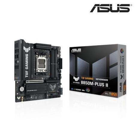 ASUS TUF Gaming B850M-PLUS II 인텍앤컴퍼니 AMD 메인보드 AM5소켓 DDR5