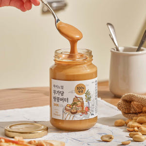 [2개 세트]마이노멀 무가당 100% 땅콩버터 크리미 250g + 크런치... 맛있게 먹은 솔직 후기 - 상품 이미지 2