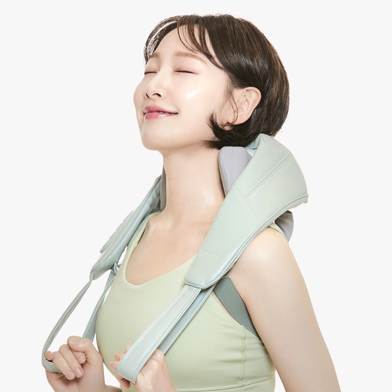 휴플러스 목 승모근 어깨 마사지기 600 - 상품 이미지