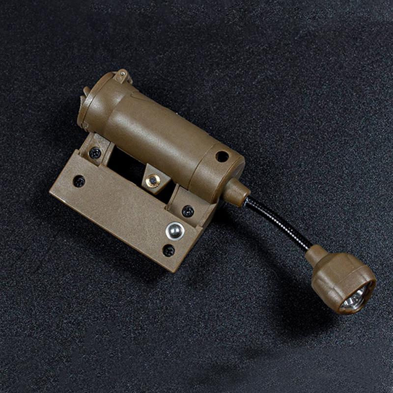 전술 사냥용 방수 후레쉬 충전 야외 생존 스트로브 조명 머드컬러 - 상세 이미지 5