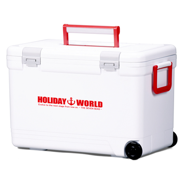 신와 홀리데이월드 캠핑 바퀴달린 아이스박스 쿨러 33L