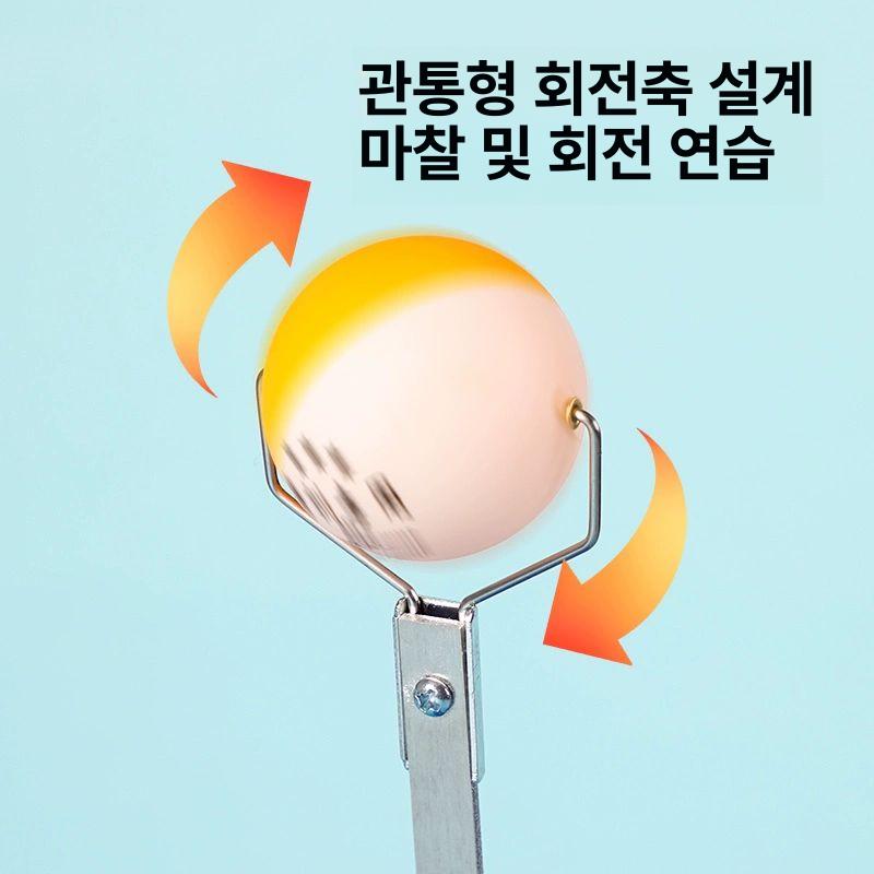 연습기 탁구머신 가방 서브머신 발사기 서브 연습 연습용 탁구대 훈련기 1개 탁구공 4개 포함 - 상세 이미지 4