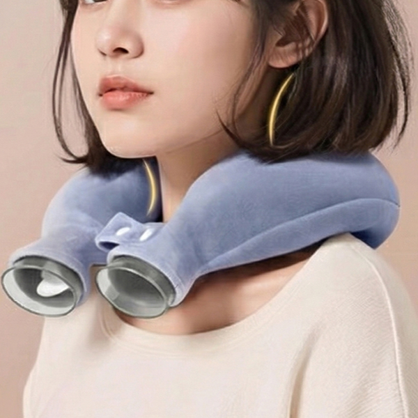 초극세사 목 어깨 찜질 팩 부드러운 목 어깨 보온 - 상품 이미지