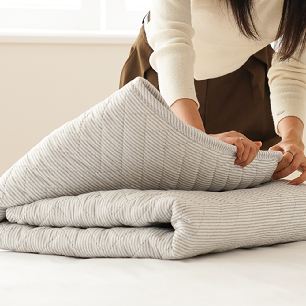 생활공작소 침대용 소형 전기장판 카본 거실용전기장판 대형 더블