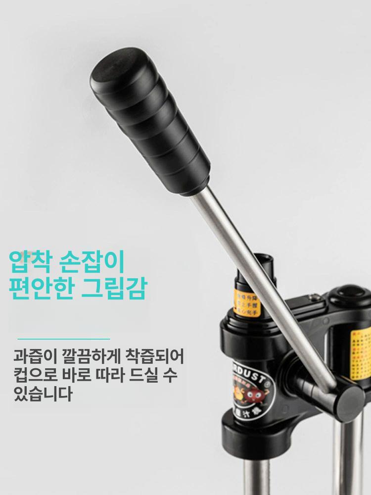 수동 탬핑기 압축 커피템퍼 바리스타 에스프레소 정량 블랙 스테인리스스틸 - 상세 이미지 3