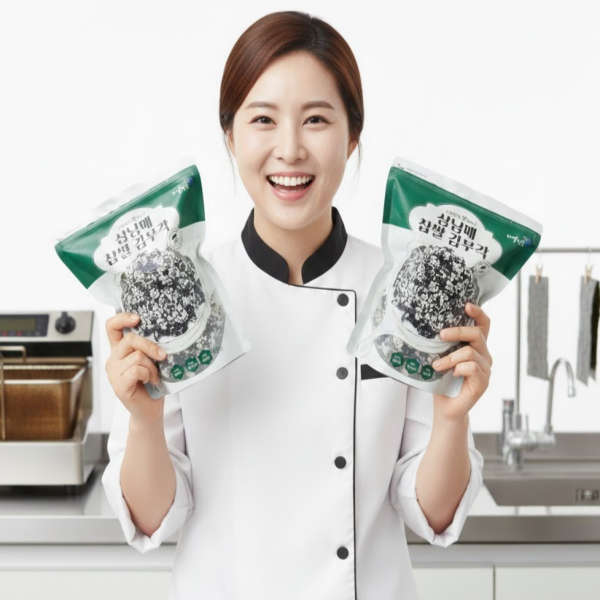 명식품본사 찹쌀김부각 36년전통 식자재전문 100g, 10개 이미지 8