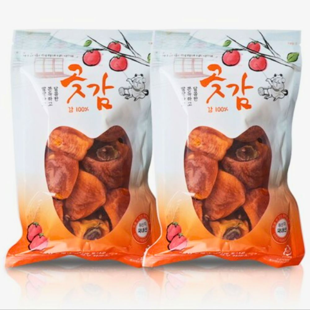 영동 곶감 달콤한 반건시 곶감 둥시감 청결팩 400g+400g - 상품 이미지