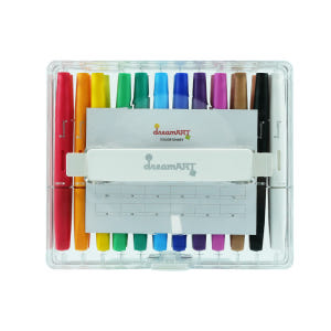 드림아트 캘리그라피 붓 펜 아크릴 캔버스 세필 선물 입문용 마카 브러시 실사용 후기 | 효과 있을까? - 상품 이미지 2