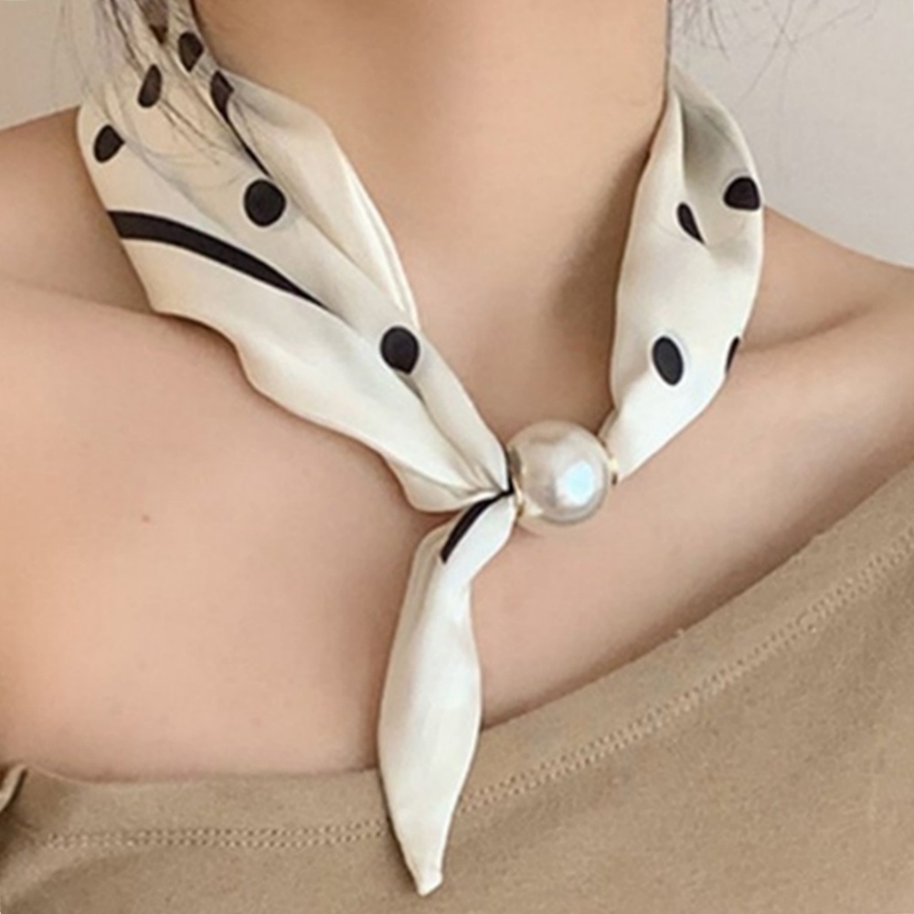 마그네틱 쁘띠 스카프 자석 미니 머플러 여성 목보호 패션스카프 박대표마켓 - 상세 이미지 3