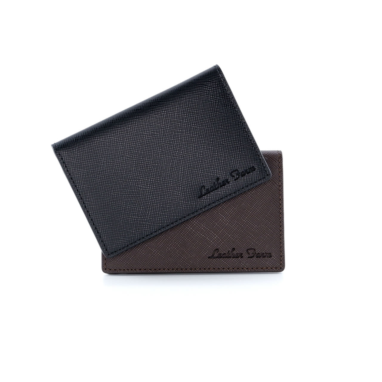 가죽공방 수제 명함 케이스 소가죽 카드 지갑 남자 여자 사피아노 앱송 카드지갑 이니셜각인 제품 이미지